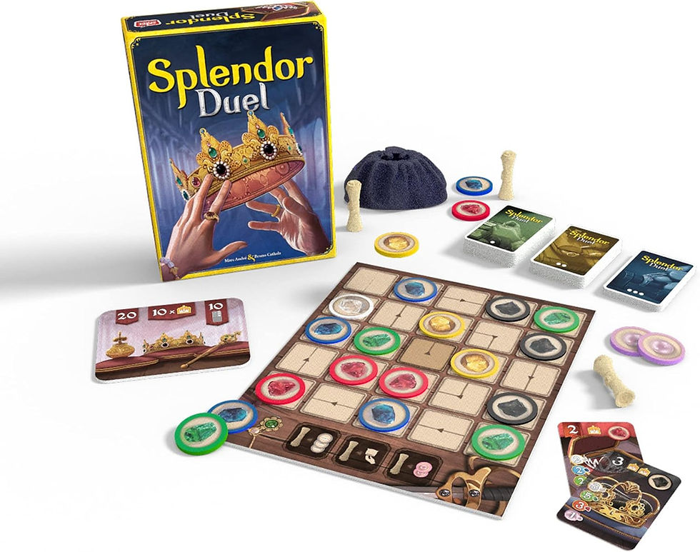 תמונה ממוזערת: Space Cowboys Splendor Duel Board Game - ספלנדור דו קרב בגרסת בוקרים