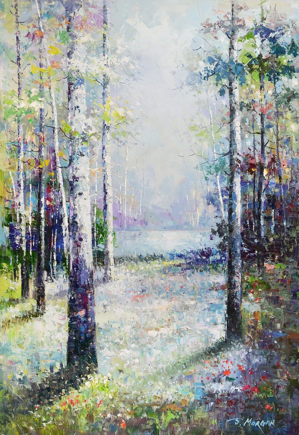 Sarah Morgan — 36" × 24"