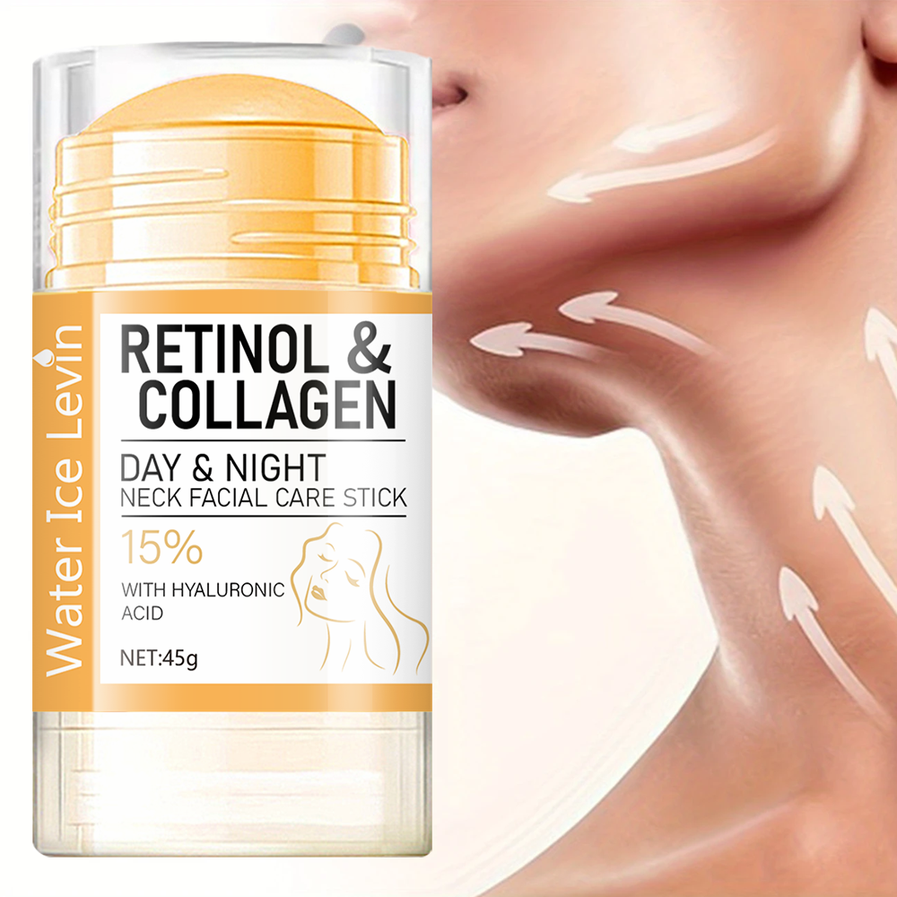 Creme Facial e para Pescoço com Retinol e Colágeno – Efeito Lifting, Firmeza e H