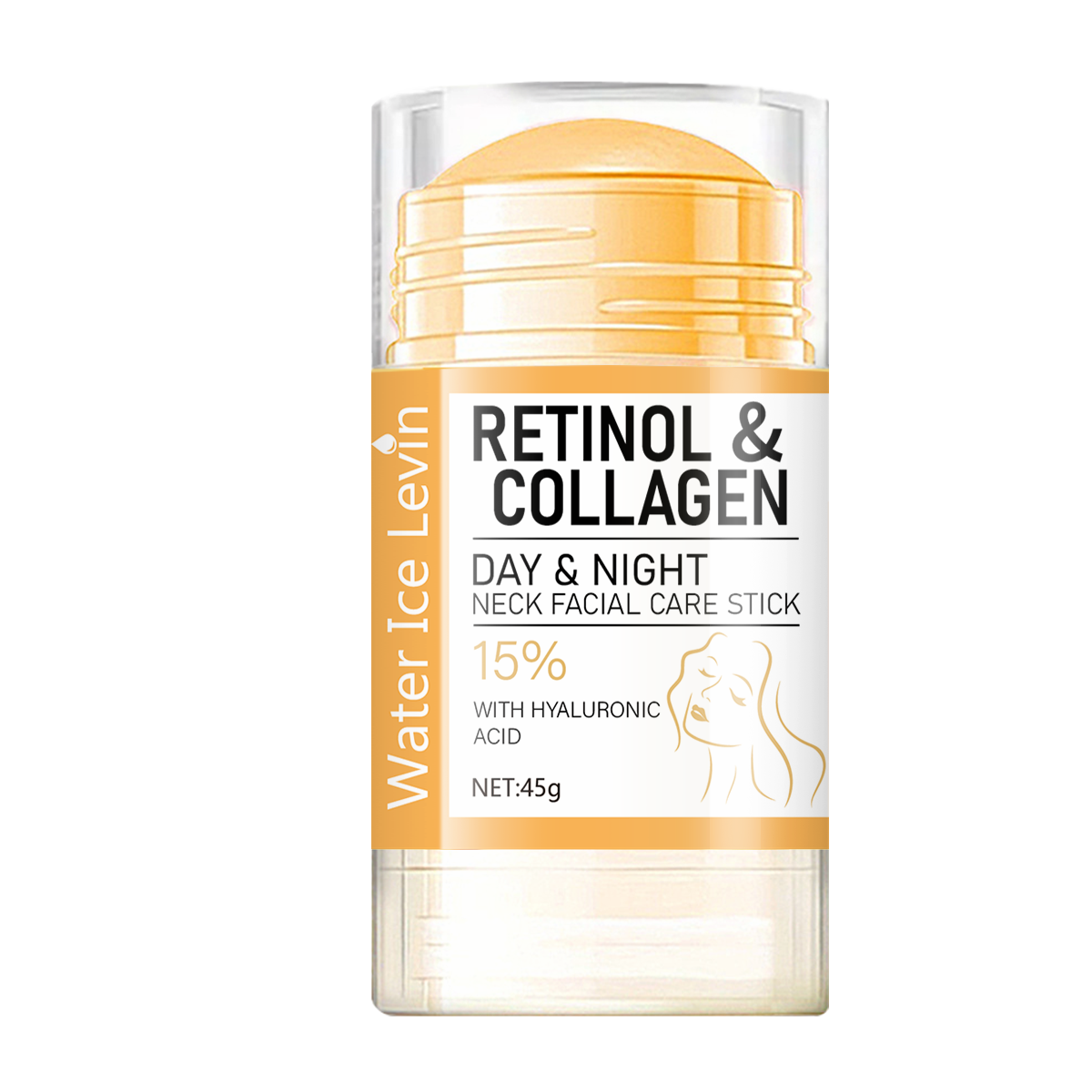 Creme Facial e para Pescoço com Retinol e Colágeno – Efeito Lifting, Firmeza e H