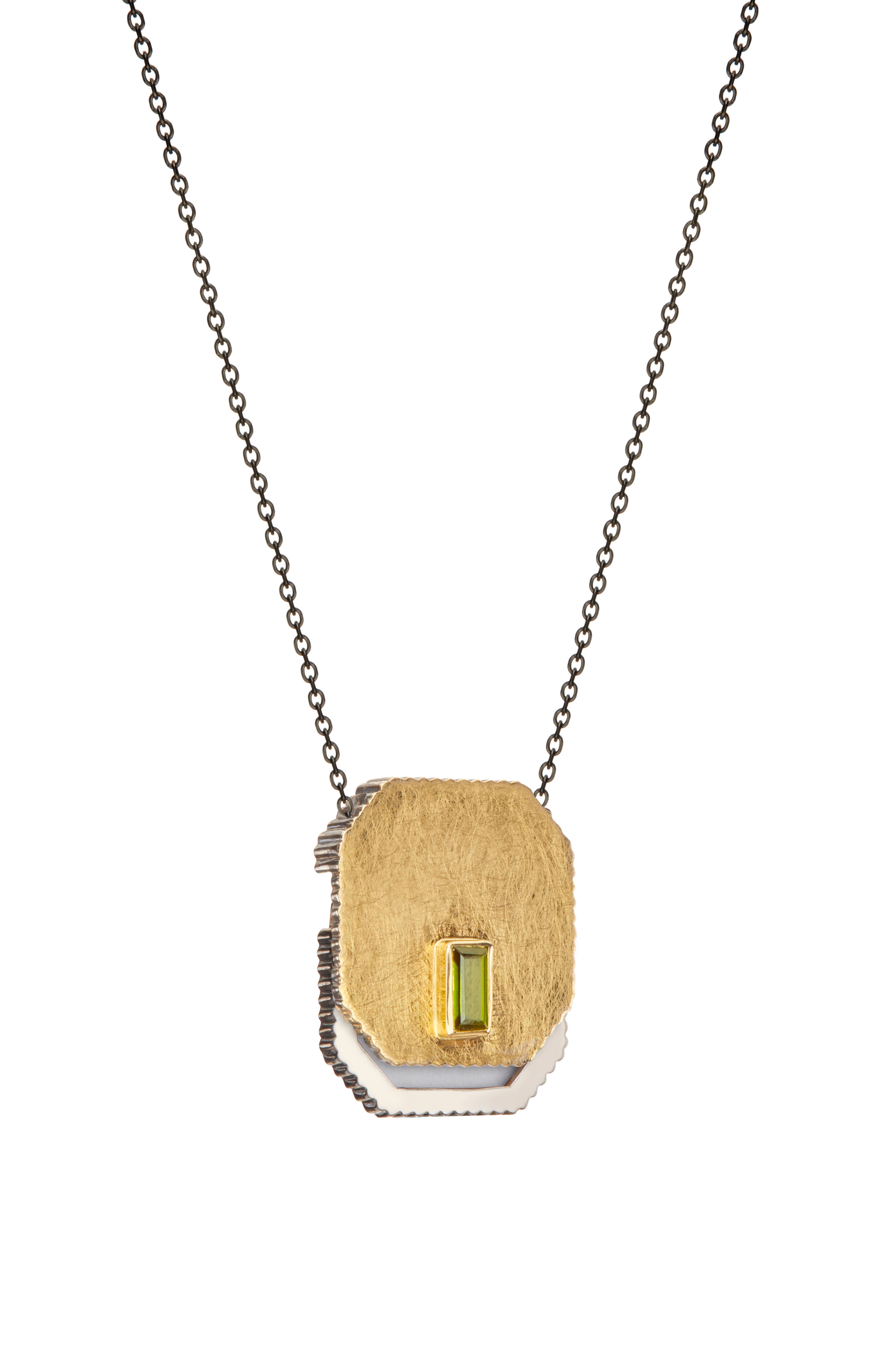 Gold Oktagon Locket