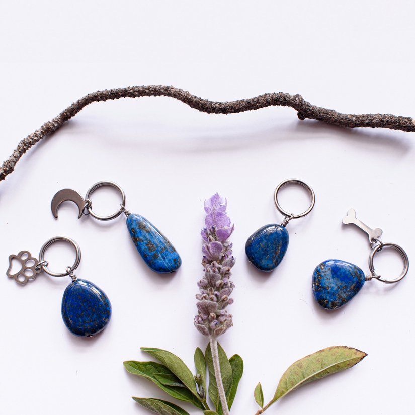 Lapis Lazuli Crystal Collar Charm
