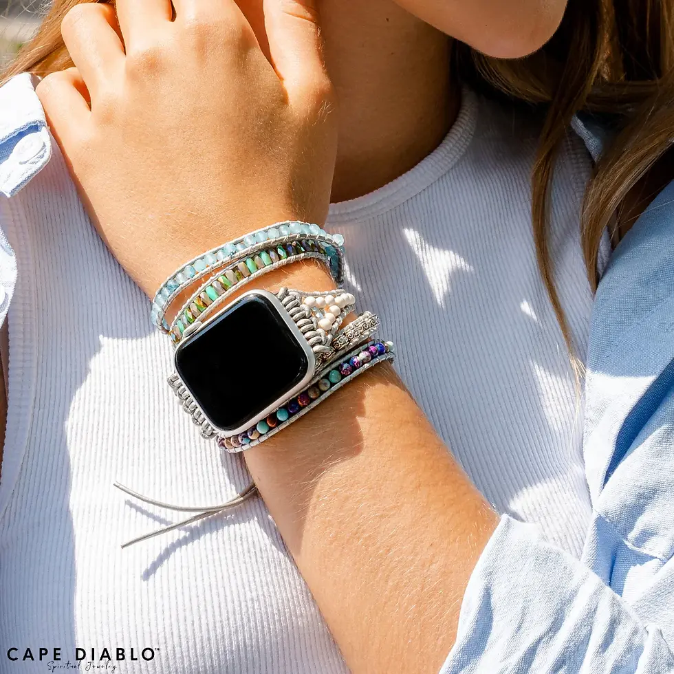 Thumbnail: Ocean Jasper Protection Apple Watch Strap