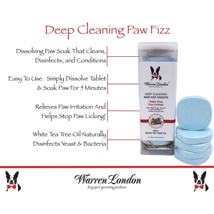 Deep Cleaning Paw Fizz Soak