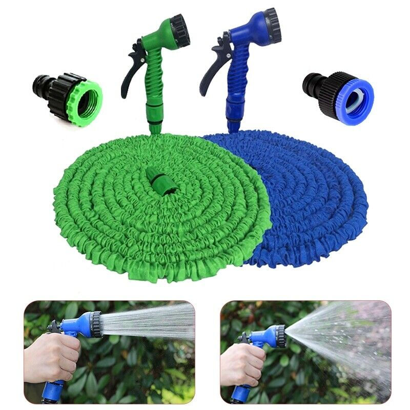 Thumbnail: FlexiFlow Flexible and Expandable Garden Hose with Spray Nozzle