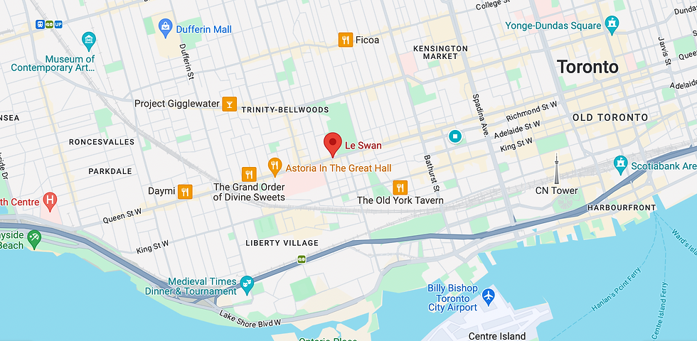 Map To Find Le Swan
