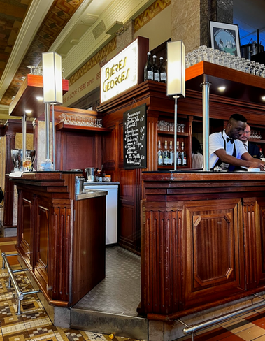 Bar at Brasserie Georges