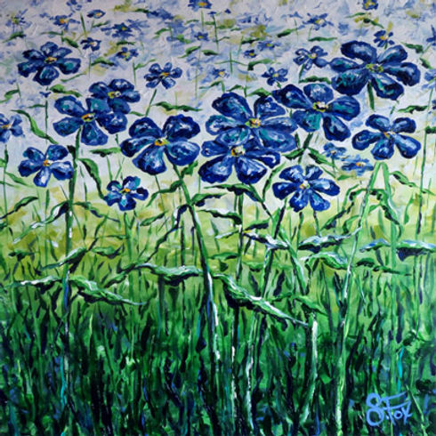 Field-of-Blue-Flowers-by-Vision-Painter-Art-Stefanie-Fox-H