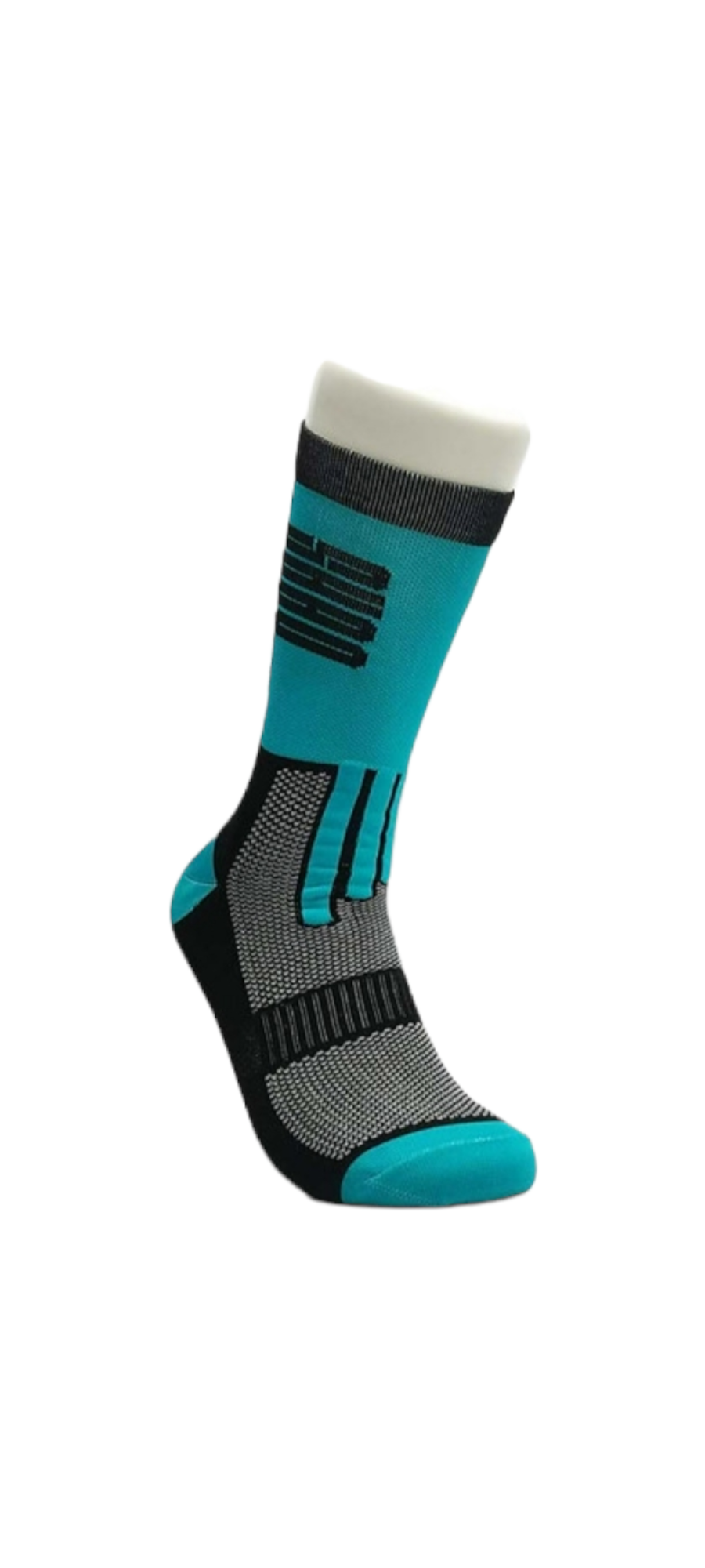 Miniatura: Calcetines Running, Trail SHAO Verde Mar - Negro