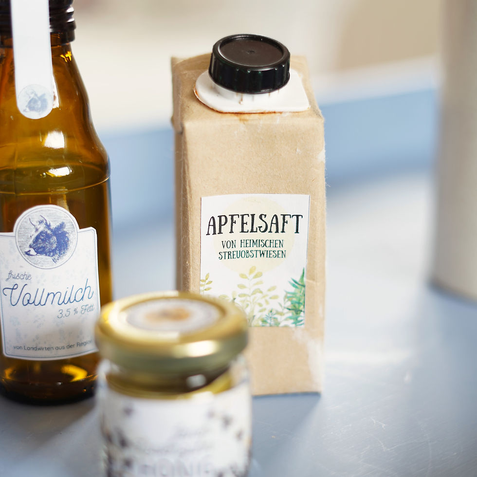Miniaturbild: Kaufladen Bastelset PDF – Etiketten & Verpackungen zum Ausdrucken für Kinderküch