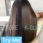 K gloss sheen and shine