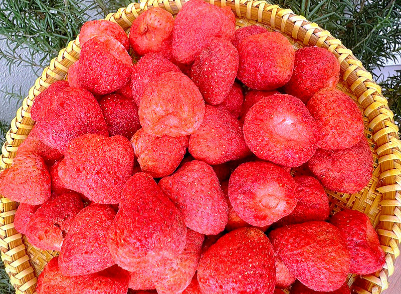 DÂU TÂY SẤY THĂNG HOA - SWEET STRAWBERRY FREEZE DRIED