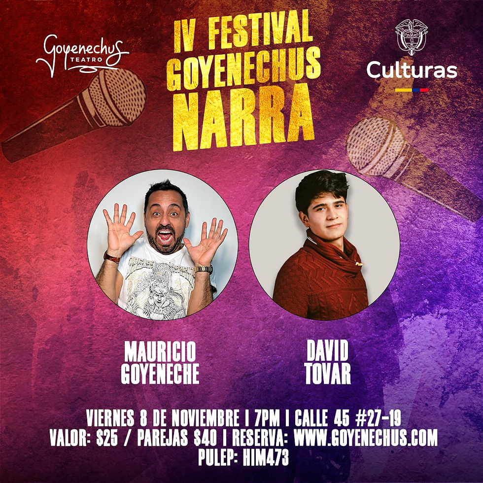 Goyenechus narra IV: David Tovar y Mauricio Goyeneche