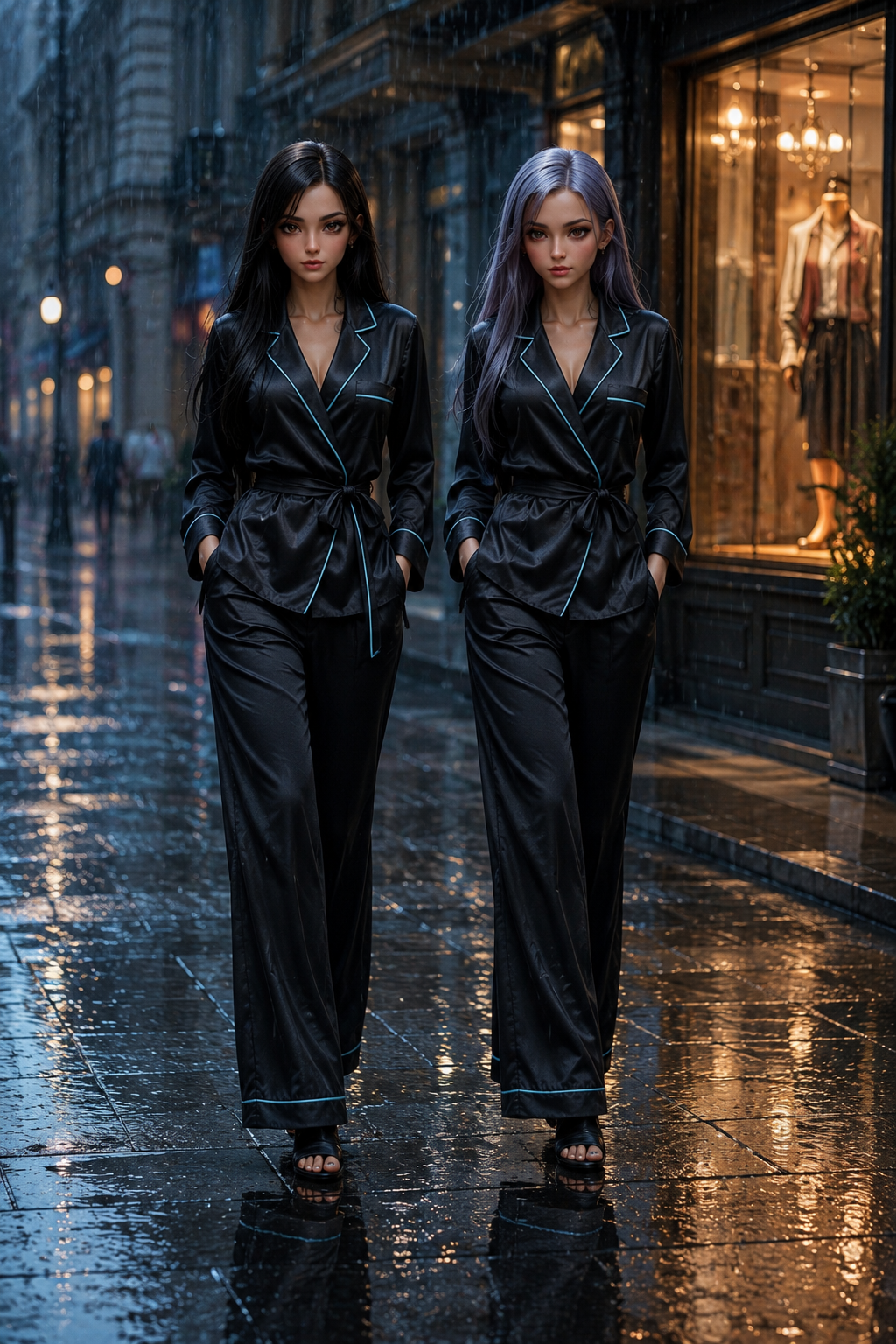 Regenabend in der Stadtstraße.png
