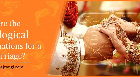 What are the astrological combinations for a late marriage?