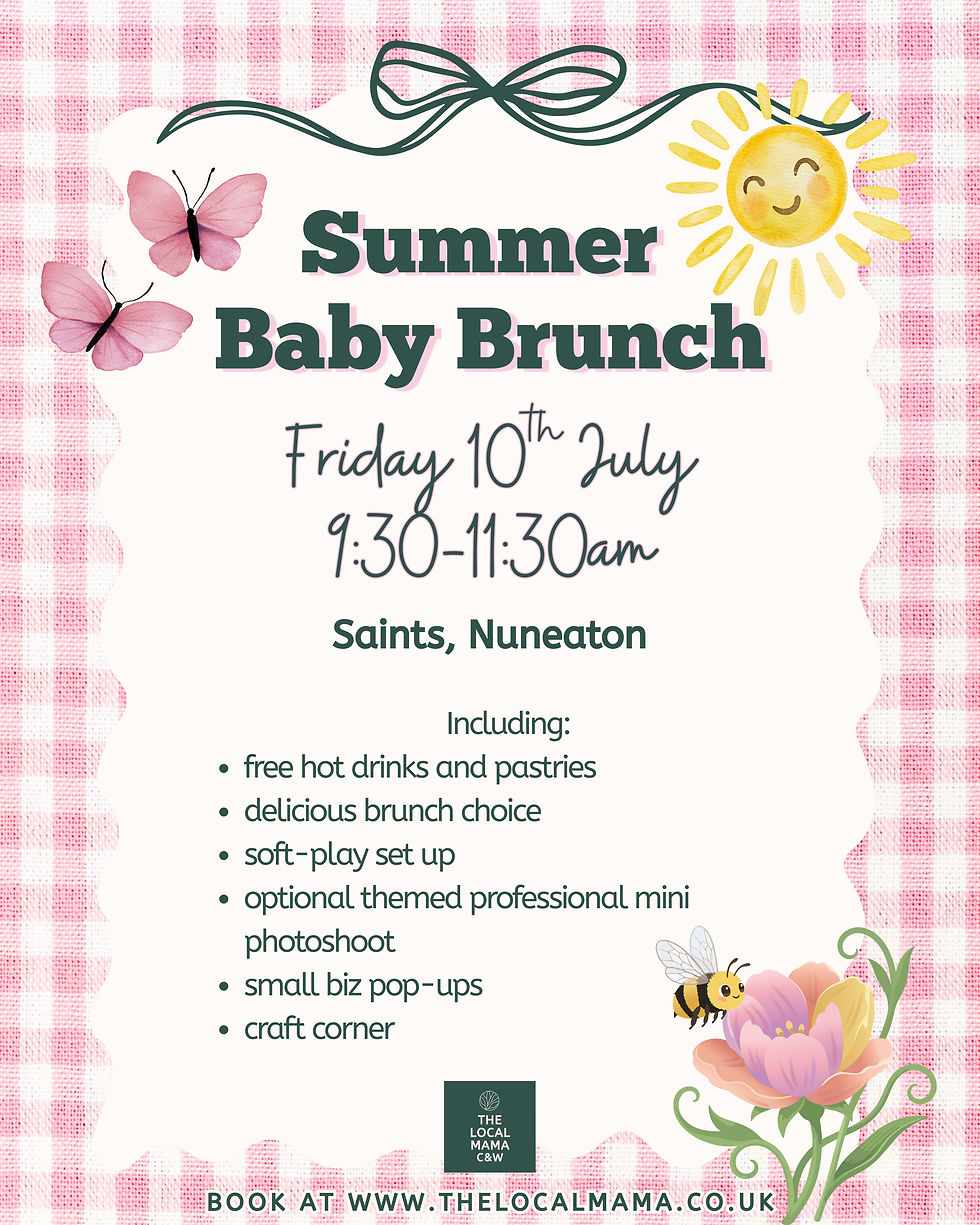 Nuneaton Saints Summer Baby Brunch Club