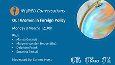 Webinar: Our Women in Foreign Policy