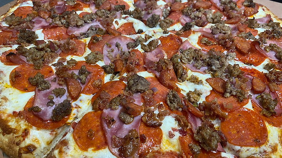 All Meats Pizza