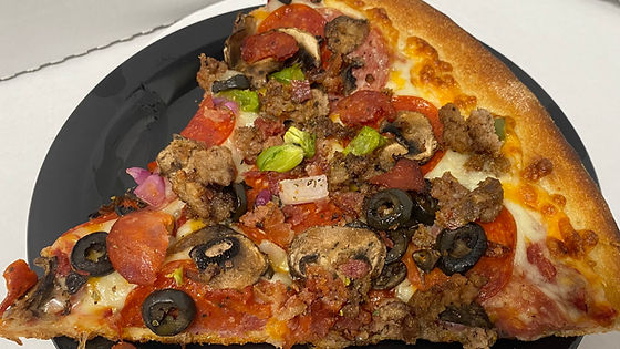 #2 Pizza Slice, Salad & 20 oz Soda