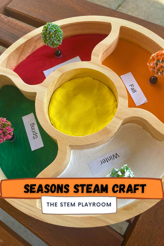 Learn about Seasons with a STEAM Craft