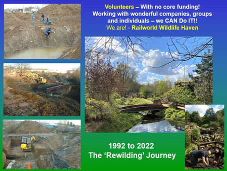 'UK Heritage Railways Associations Annual Awards for Environmental Innovation' - WE Made it!!