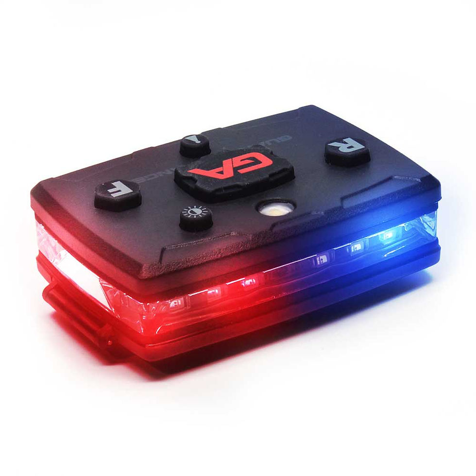 Thumbnail: Elite Series Law Enforcement Red/Blue Wearable Safety Light