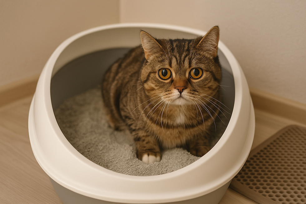 Chats stressés ou malades propreté absolue