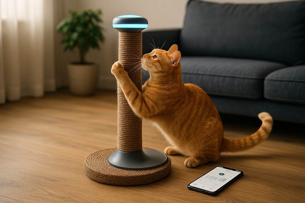 Une Étude Révélatrice Sur L’Utilité Du Griffoir Pour Chat Connecté