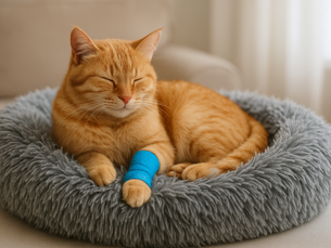 Coussin Pour Chat Un Confort Vital Pour Chats Malades