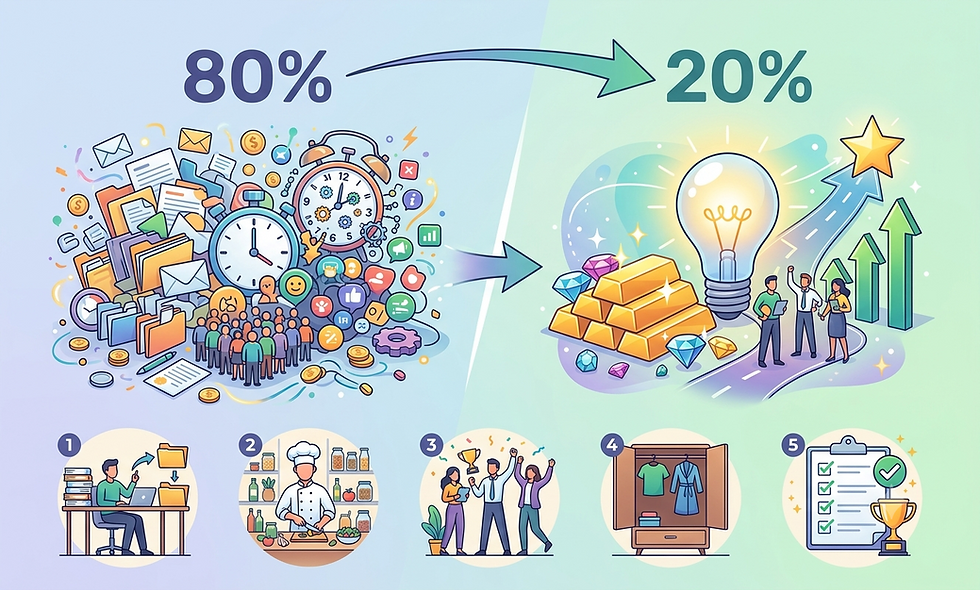 Comprendre la loi de Pareto : Le principe des 80/20