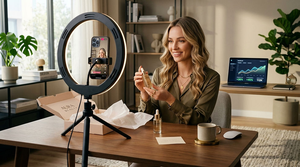 La stratégie marketing d’influence e-commerce TikTok et InstaGram