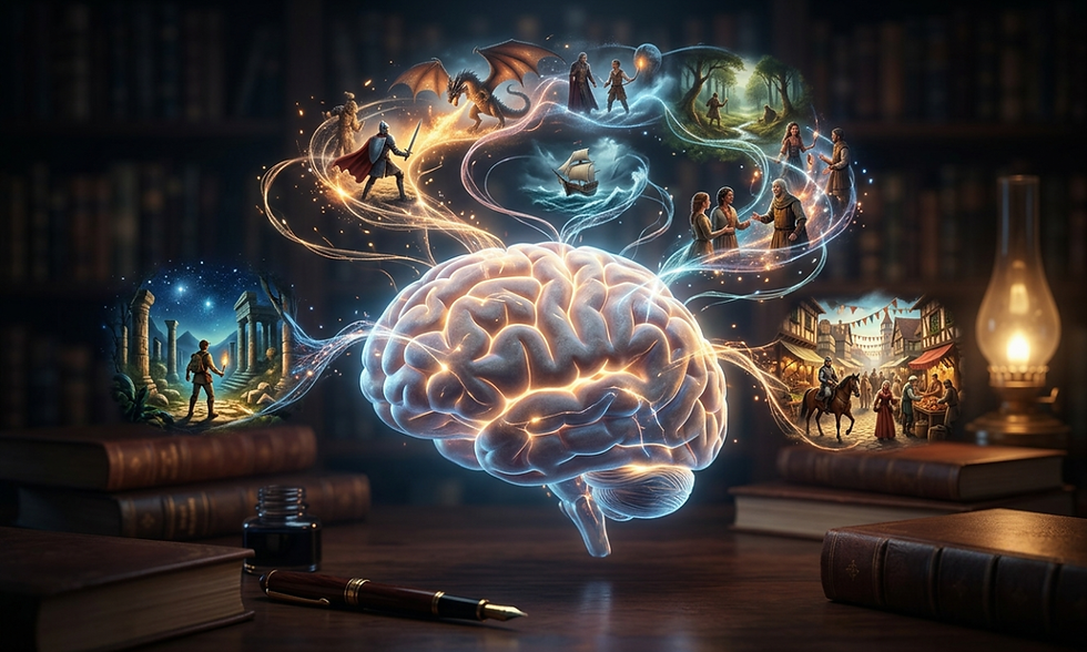 Le Cerveau Qui Se Raconte Des Histoires