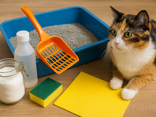 Litière Pour Chat Nettoyer Un Bac Sans Produits Toxiques