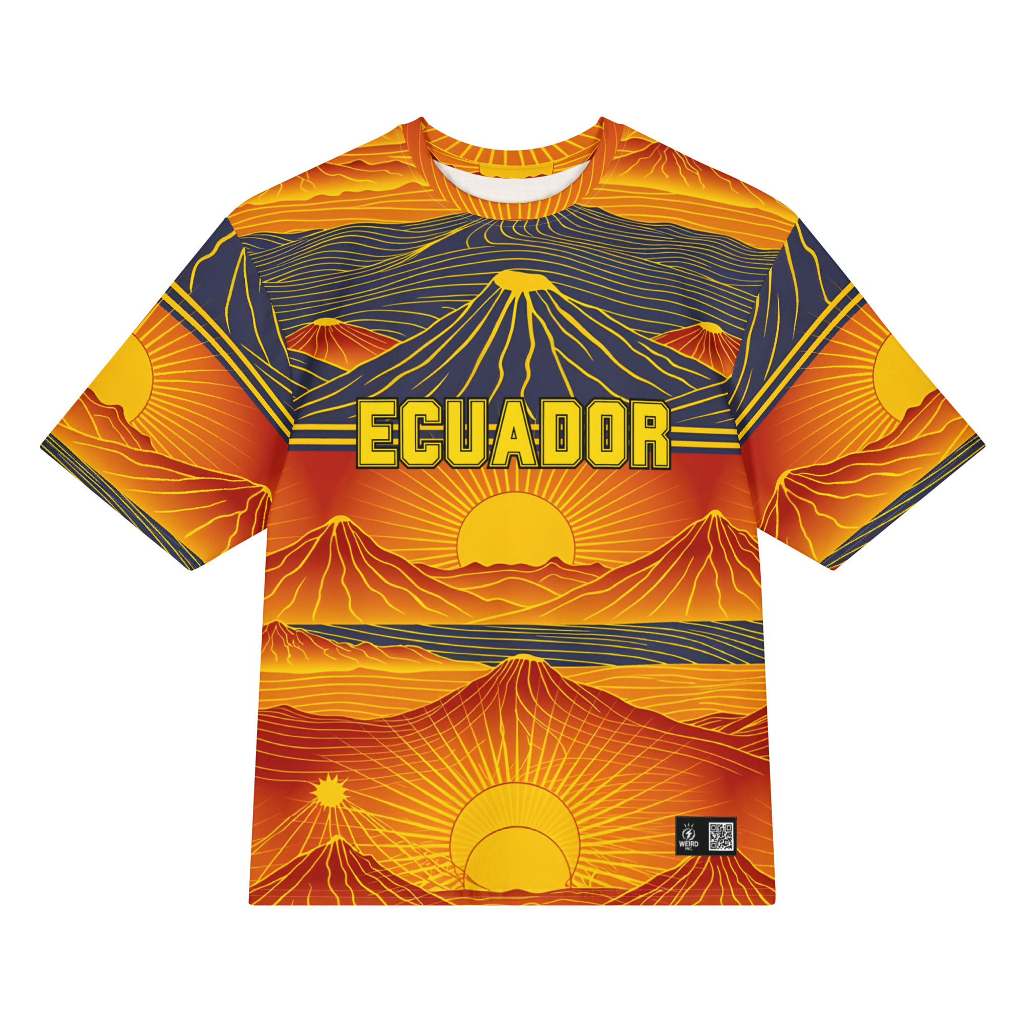 Ecuador World Cup 2026 Oversized cotton t-shirt