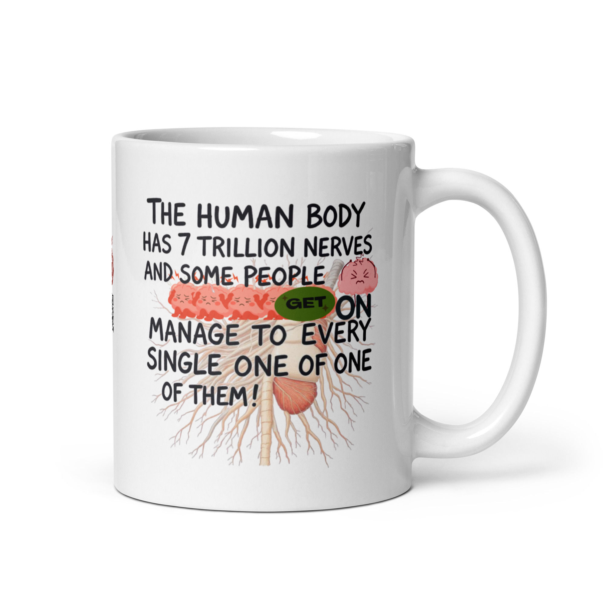 Nerve glossy mug