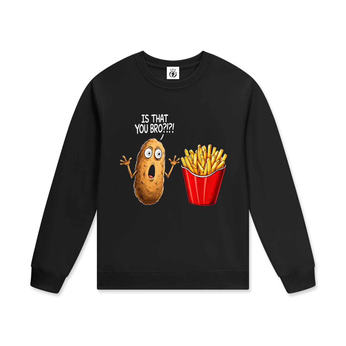 Potato Streetwear Unisex Cotton Pullover