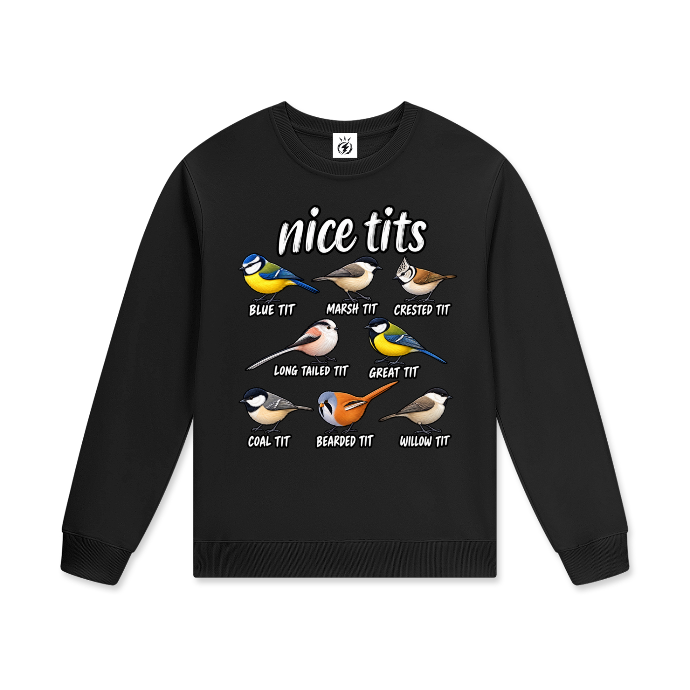 Nice Tits Streetwear Unisex Cotton Pullover
