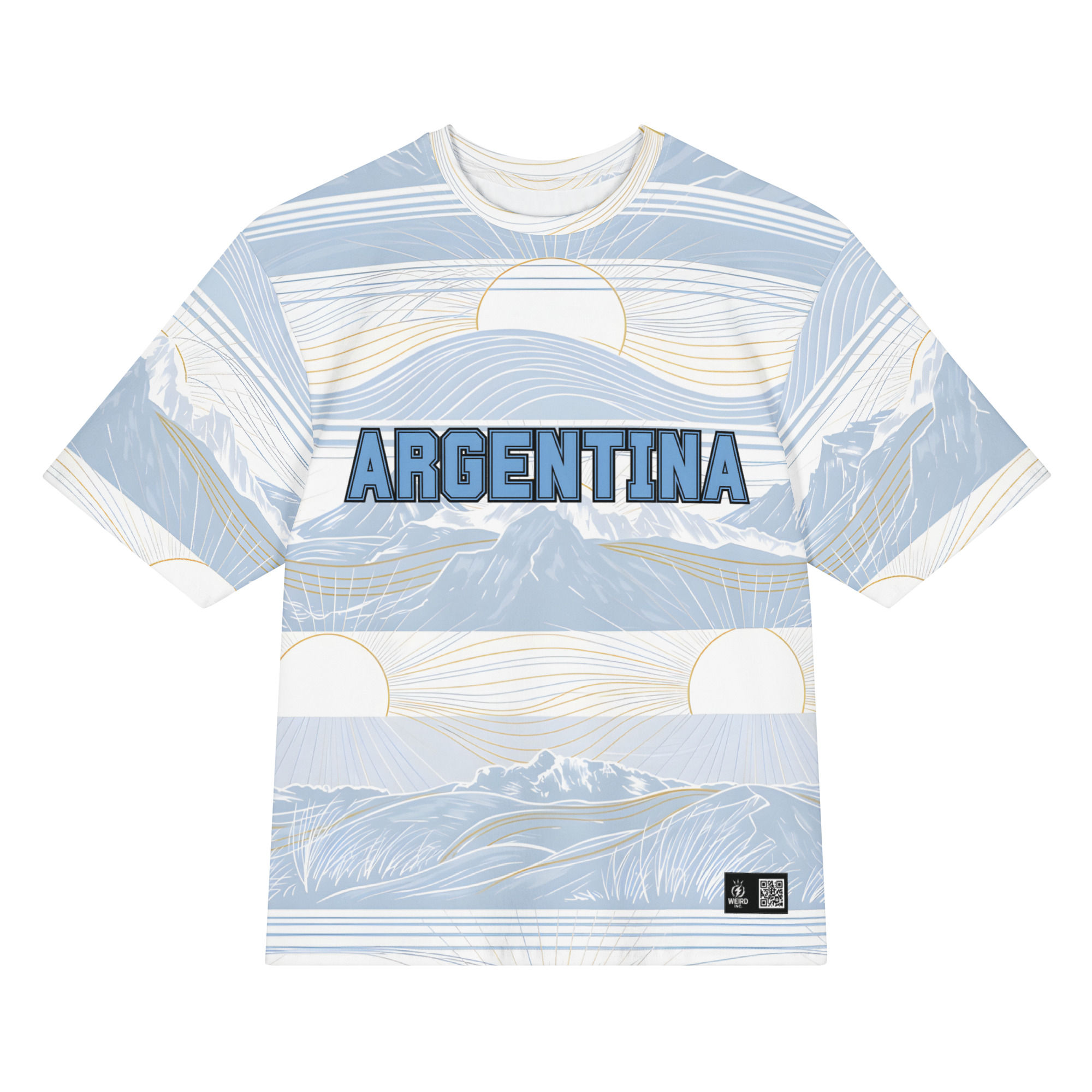 Argentina World Cup 2026 Oversized cotton t-shirt