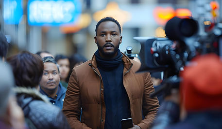 black-man-giving-live-news-speech-street-surrounded-by-media-concept-live-news-journalism-
