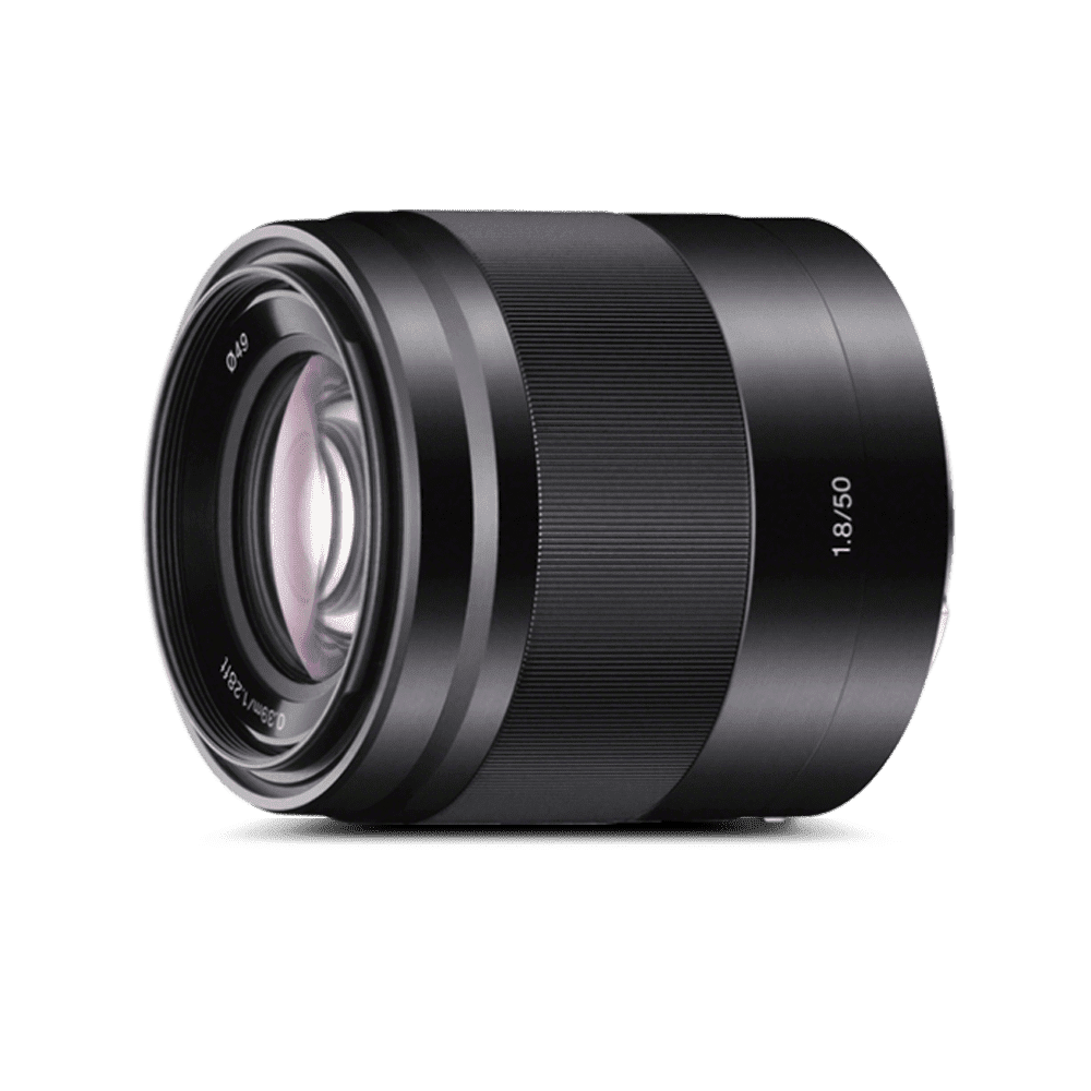 50mm F1.8 E-mount APS-C objektīvs noma, īre.webp