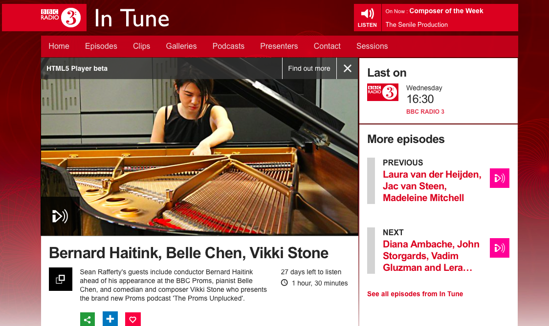 BBC Radio 3 In Tune