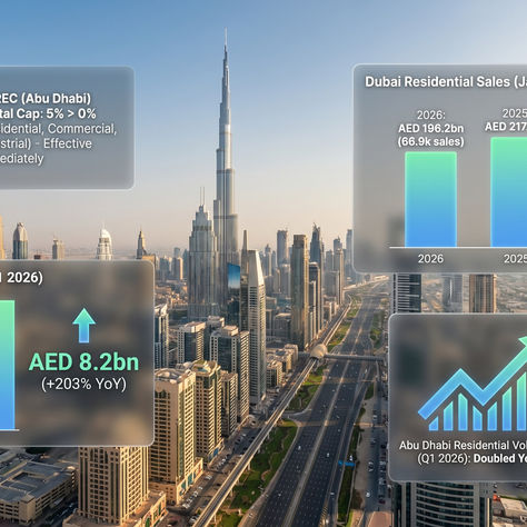 Abu Dhabi froze all rent increases on Tuesday, June 2.