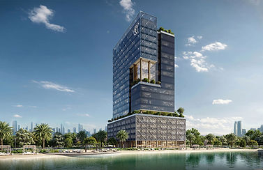 Eaton Square Ellington off-plan Grade A commercial offices Meydan Horizon MBR City Dubai crystal lagoon