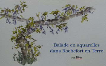 Balade en Aquarelles dans Rochefort