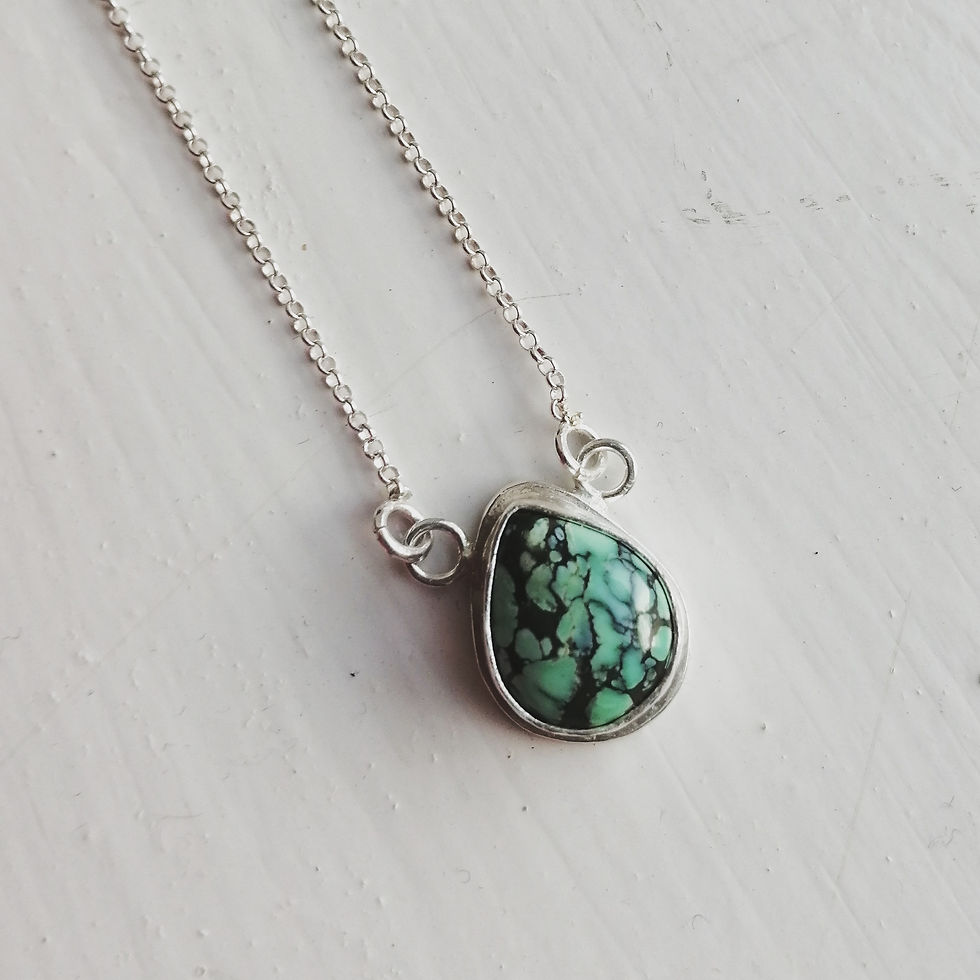 New Lander Turquoise Pendant