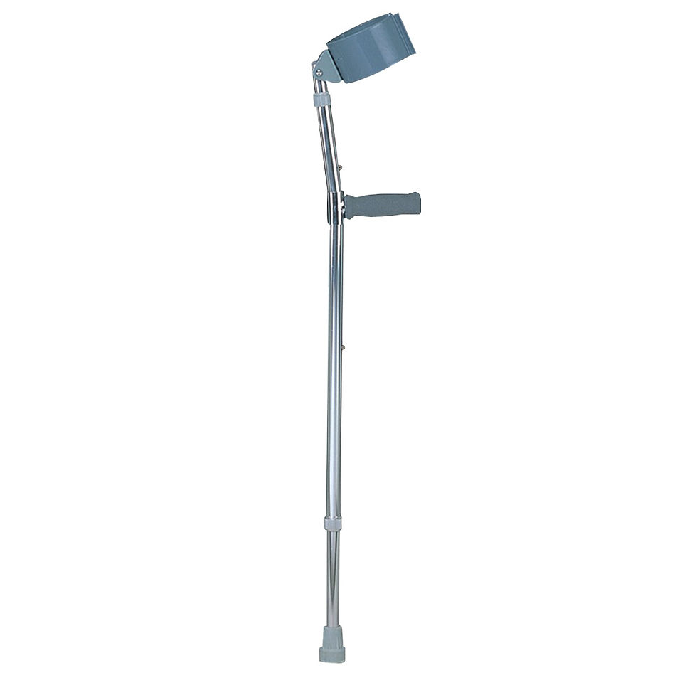 Double Adj Elbow Crutches (Model:CRU/0221-AD)