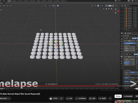 [Blender 2.8 Tutorial] How To Bake Normal Maps? (No Sound Required!)