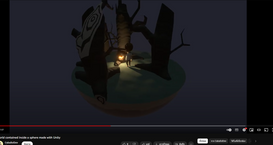 Sphere Scene in Unity URP