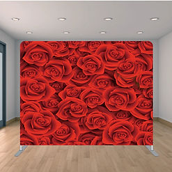 Red Roses Backdrop