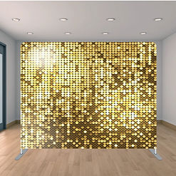 Gold Sequin Backdrop